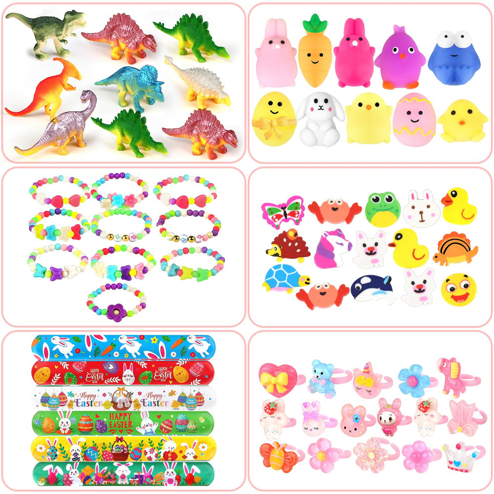 LEASEN prefilled Easter eggs with toys, perfect for party favors and classroom rewards.