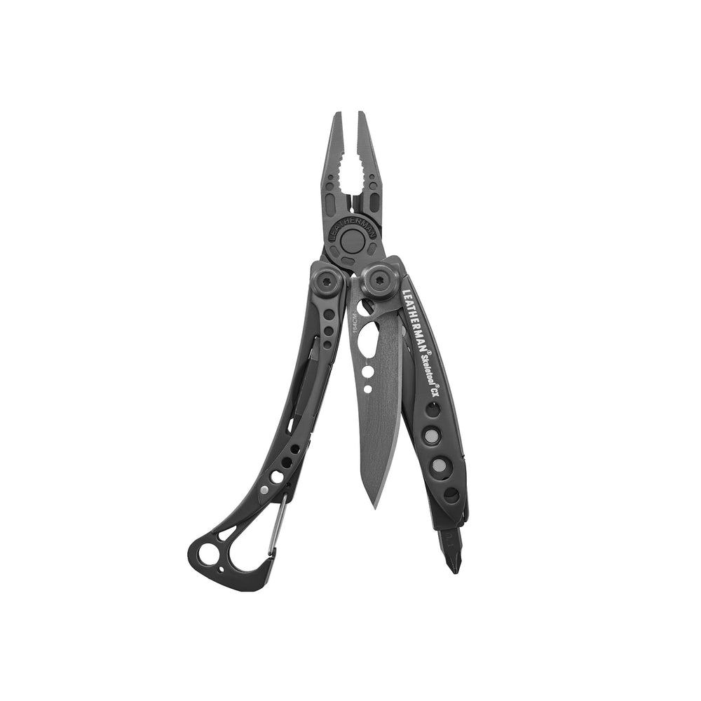Leatherman Skeletool CX blade open for quick cutting tasks
