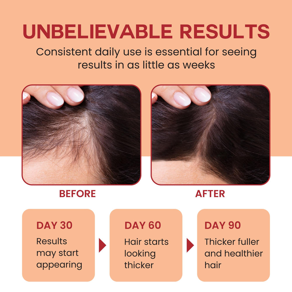 Lebanta Batana Oil application scene for scalp massage and nourishment.