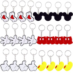 Lecinc mouse keychain pendant in bright colors for party favors
