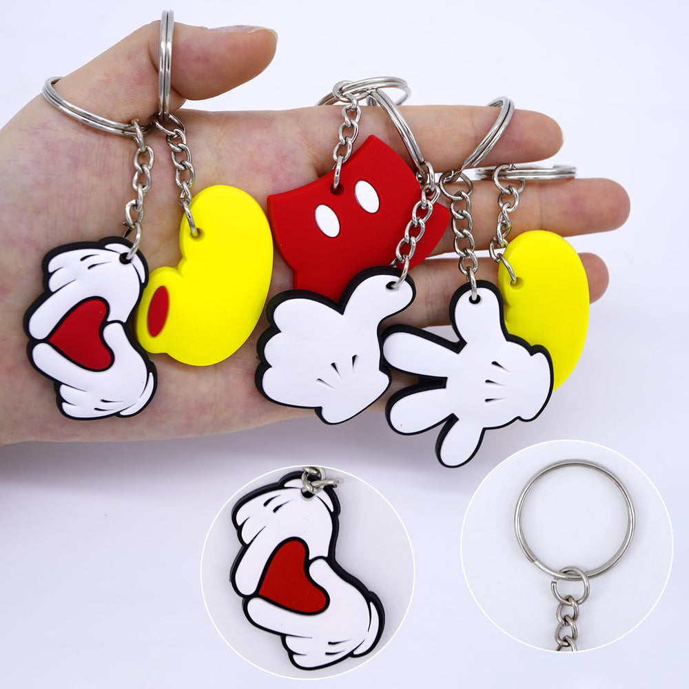 Lecinc silicone mouse pendant highlighting lightweight, safe accessory