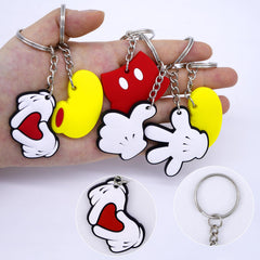 Lecinc silicone mouse pendant highlighting lightweight, safe accessory
