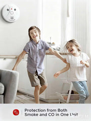 Lecoolife smoke detector silent button feature for controlled, non-intrusive pauses.