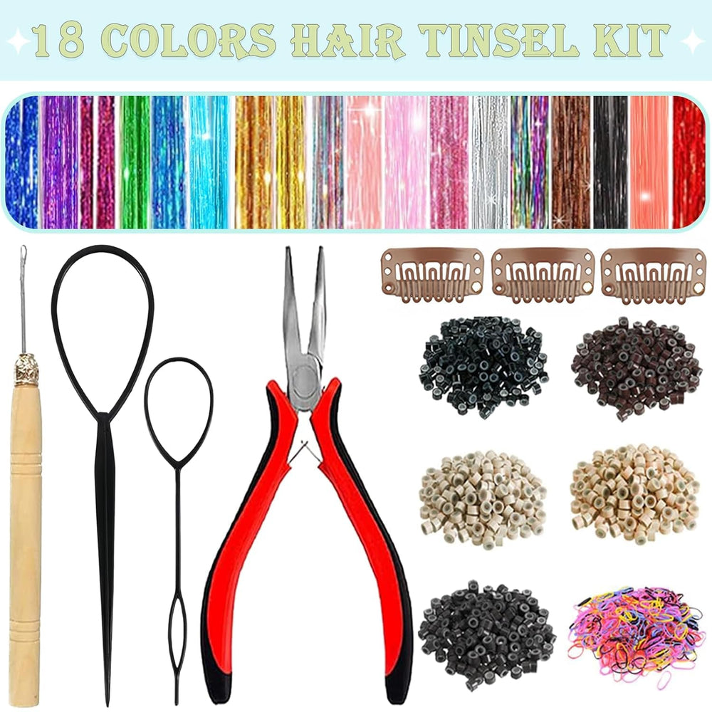 LEDIZE tool set with crochet hook and pliers for easy application