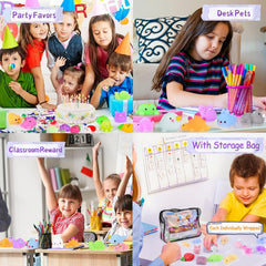 LEEHUR mochi squishy animal designs suitable for sensory play.