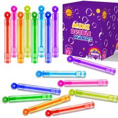 Leetous neon mini bubbles pack with eight colors for outdoor play