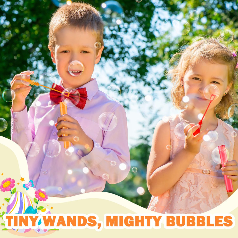 Leetous Easter bubbles pocket-size wands fit small hands for quick moments.