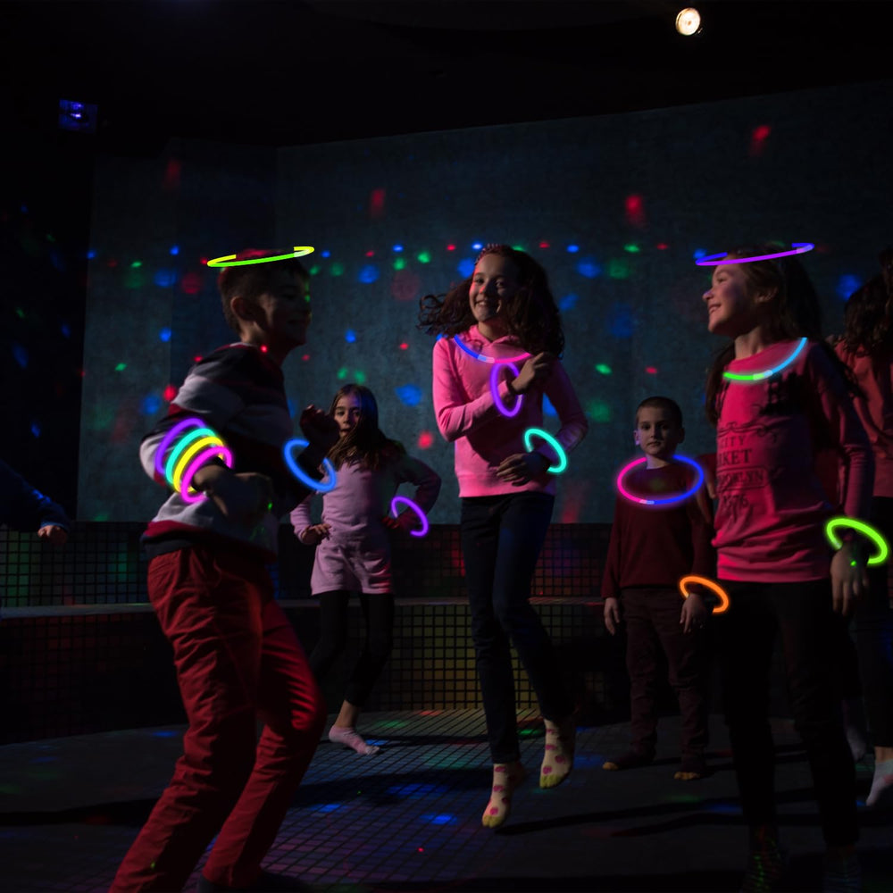 Leetous GlowSticks nighttime lighting for festivals, birthdays, and outdoor fun