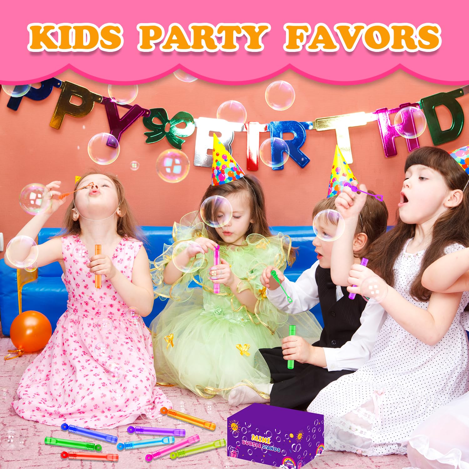 Leetous non-toxic bubble wands safe for kids