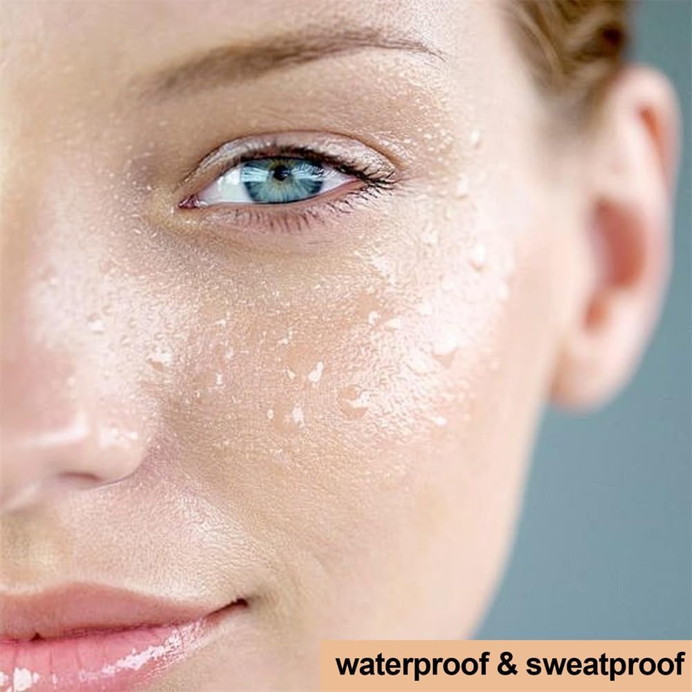 Legacera waterproof formula stays put in heat and humidity.