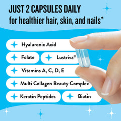 legendairy milk mane event capsules indicate high-potency formula for fuller-looking hair