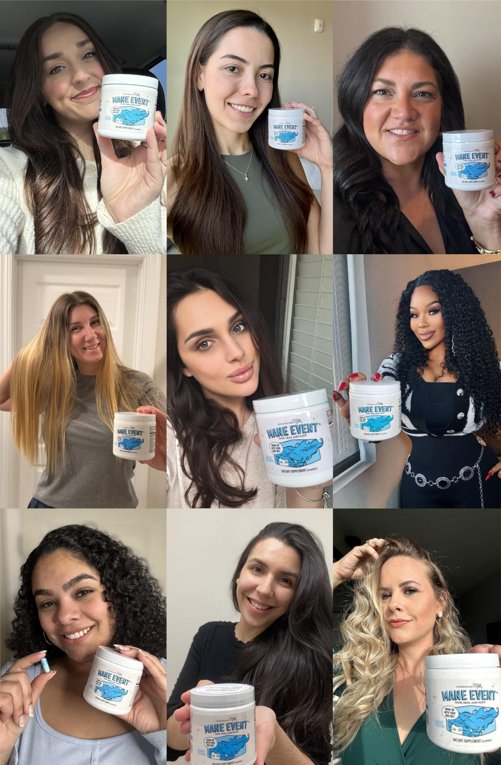 legendairy milk mane event packaging highlights USA-made quality