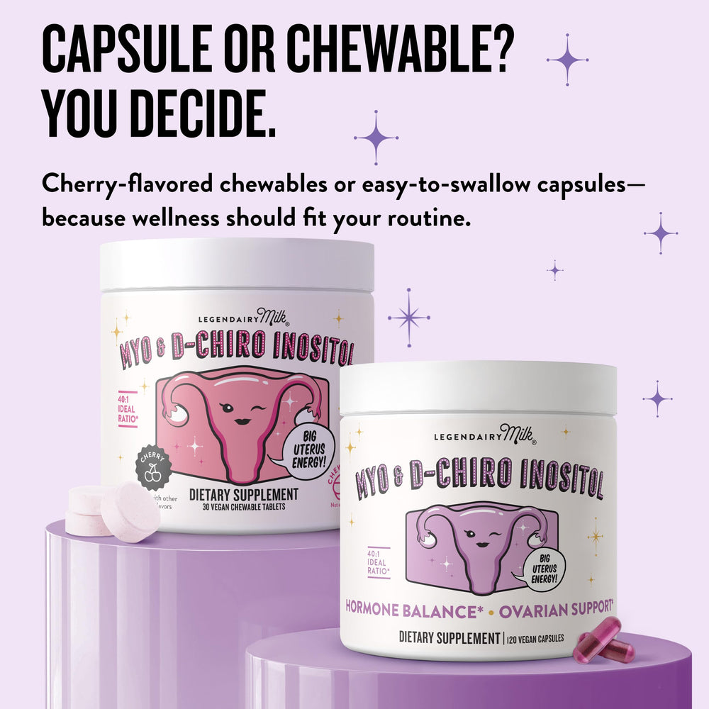 Legendairy Milk ingredient panel showcases allergen-free, plant-based formulation.