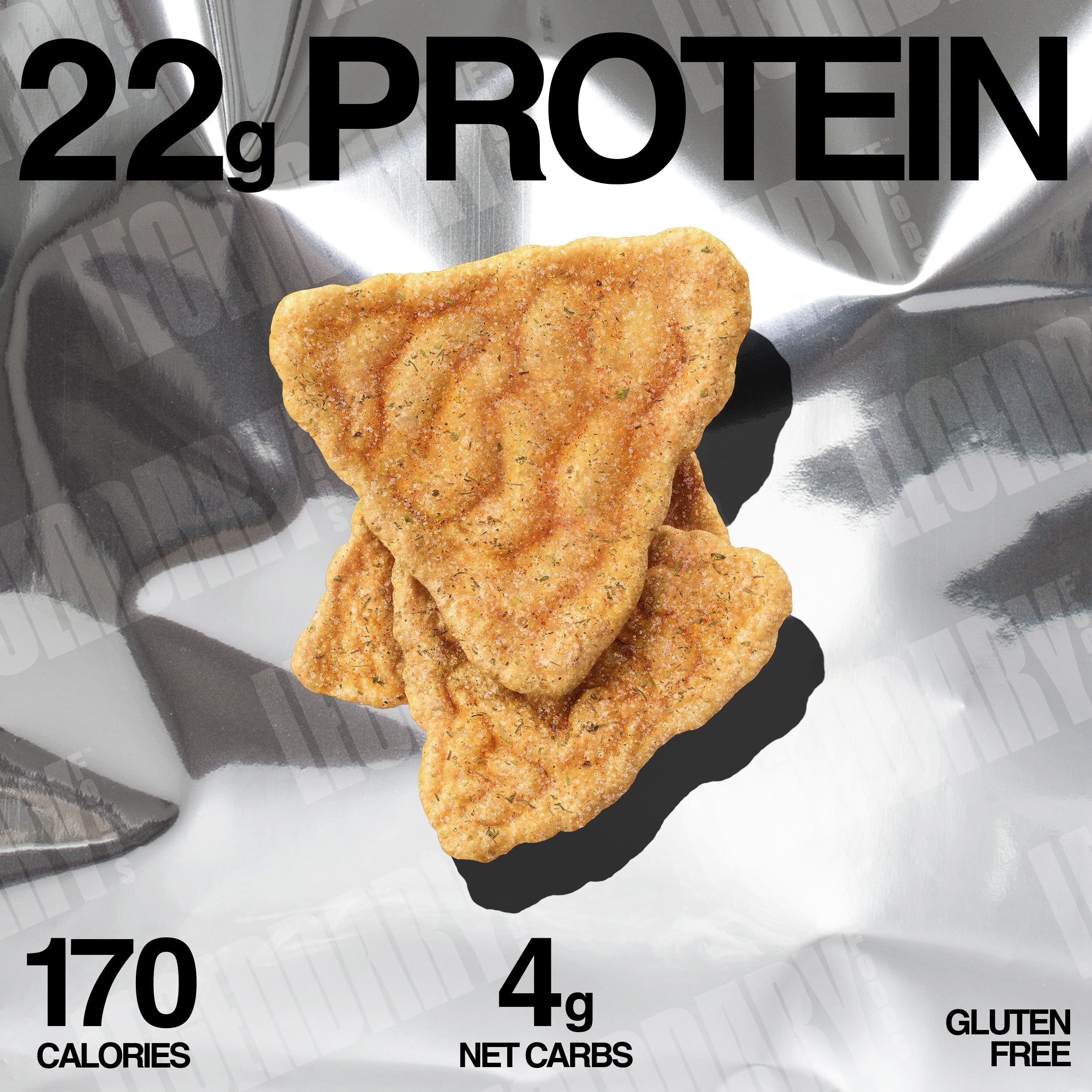Legendary Foods 22g protein per bag, ideal for athletes and busy professionals