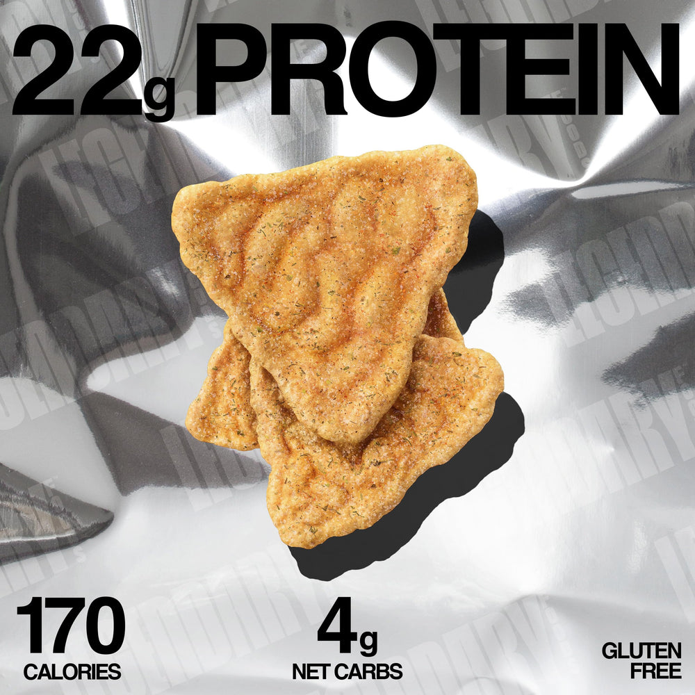 Legendary Foods 22g protein per bag, ideal for athletes and busy professionals