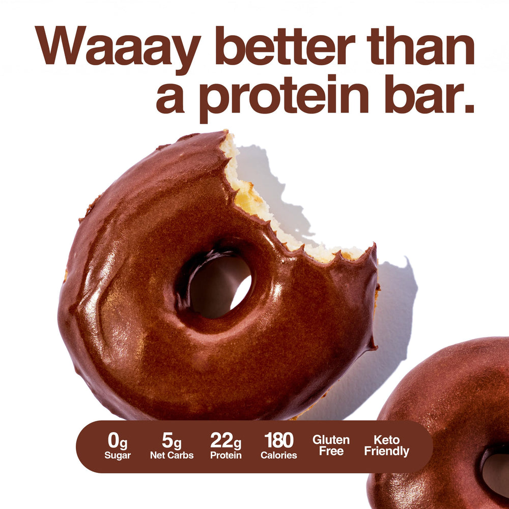 Legendary Foods gluten-free protein donuts for clean eating and sugar control