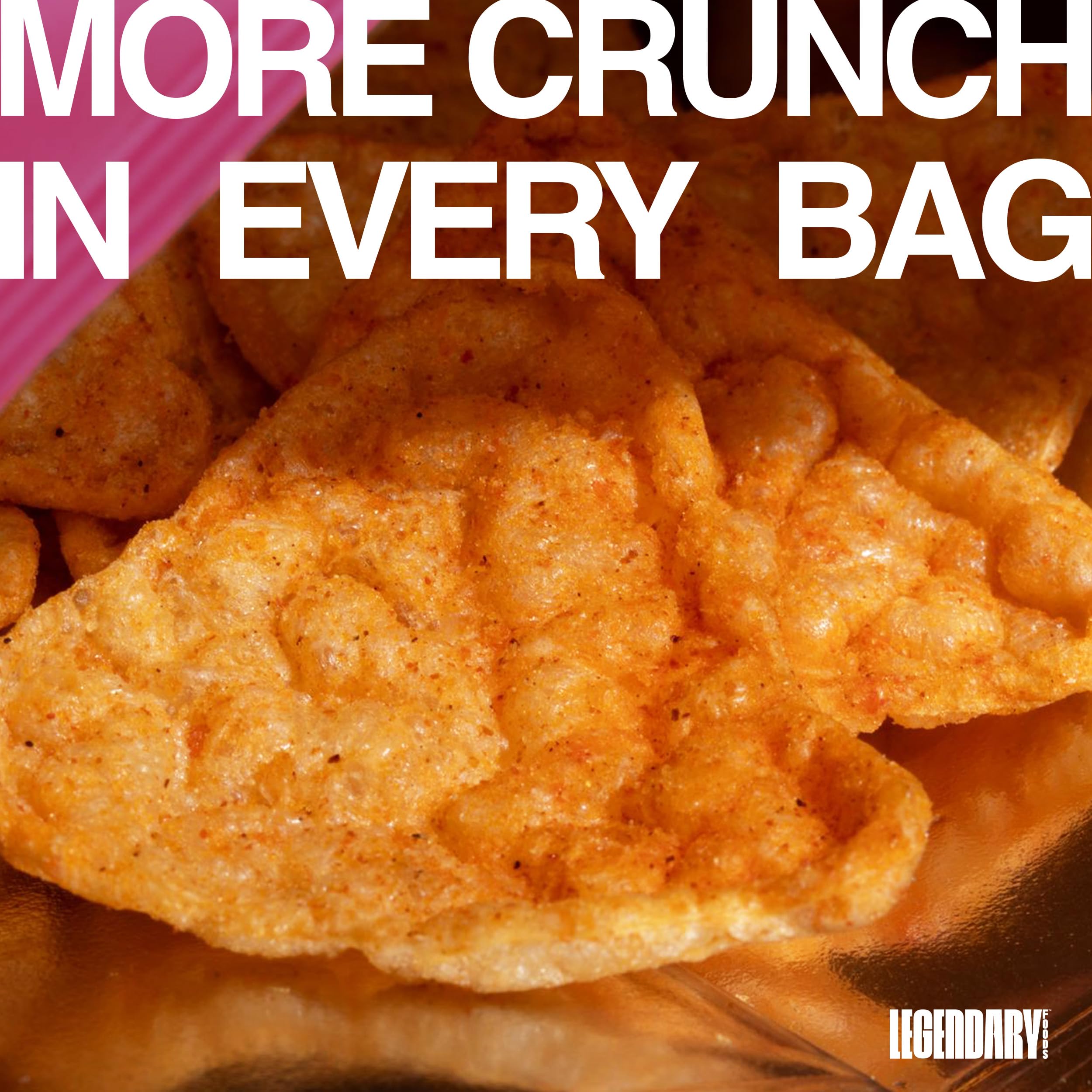 Legendary Foods Tangy BBQ Protein Chips with dip, versatile snack option.