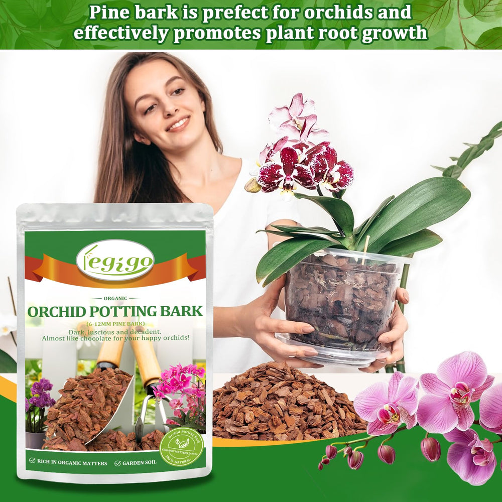 Legigo epiphytic orchid bark drainage supports healthy roots