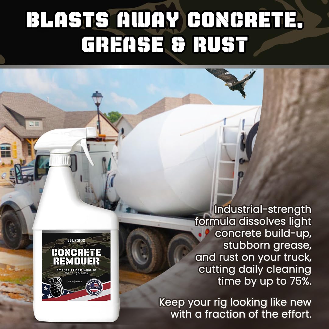 Surface-safe formula on paint and metal, Legion Cleaner in use.