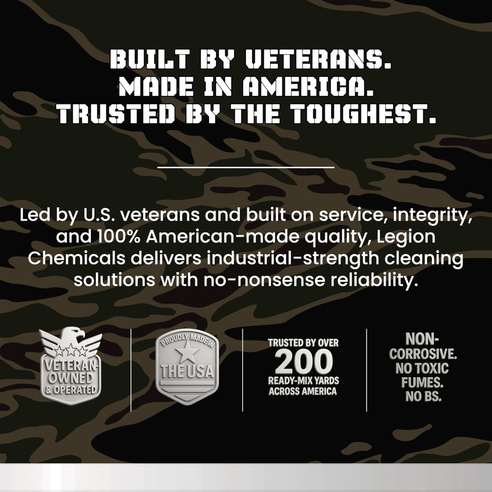 Veteran-owned American-made cleaner designed for tough jobs.