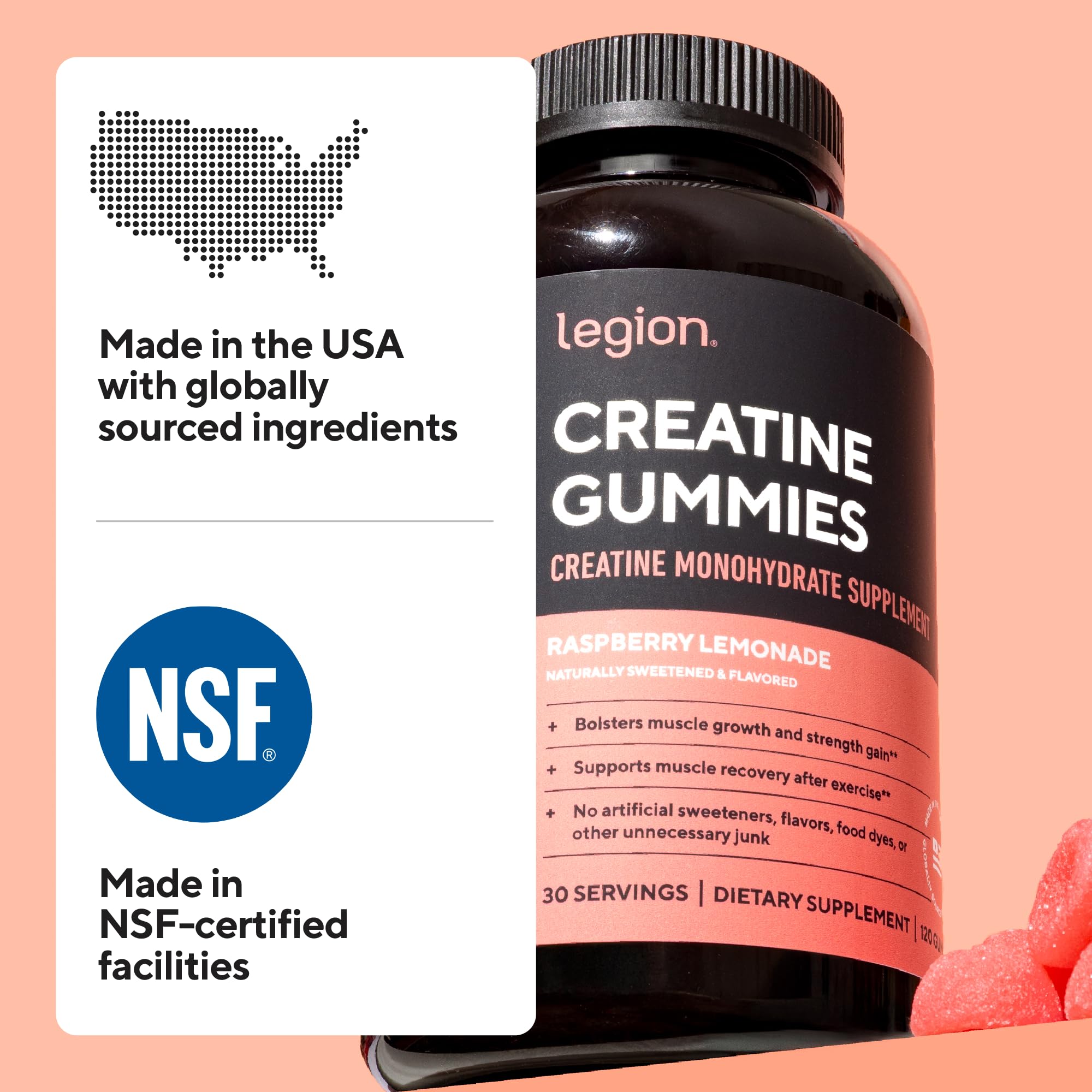 Label close-up shows no artificial flavors, sweeteners, or dyes.