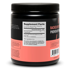 LEGION Micronized Creatine Monohydrate dissolving in water for quick mix.