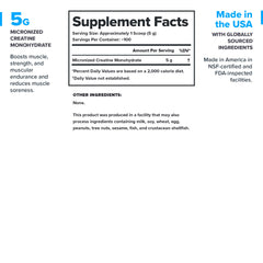 LEGION Creatine powder scoop ensures consistent daily dosing.