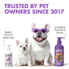 LEGITPET 32 oz bottle pictured for medium to large breeds.