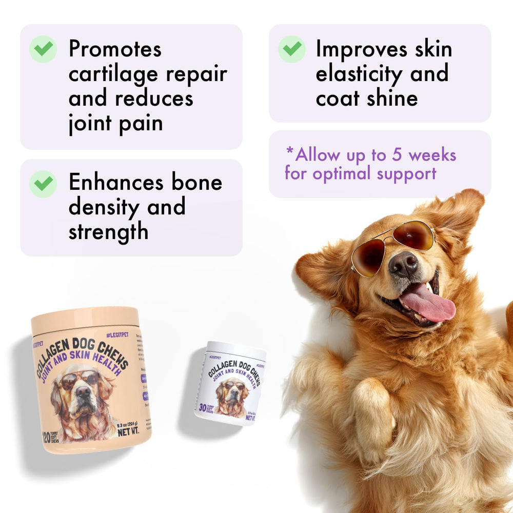 LEGITPET Collagen Dog Chews close-up of the soft texture for easy serving.