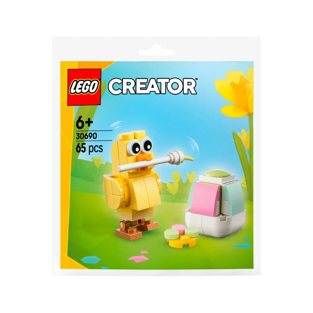 LEGO Creator Easter Egg and Chick 30690 bright colors inspire imaginative storytelling.