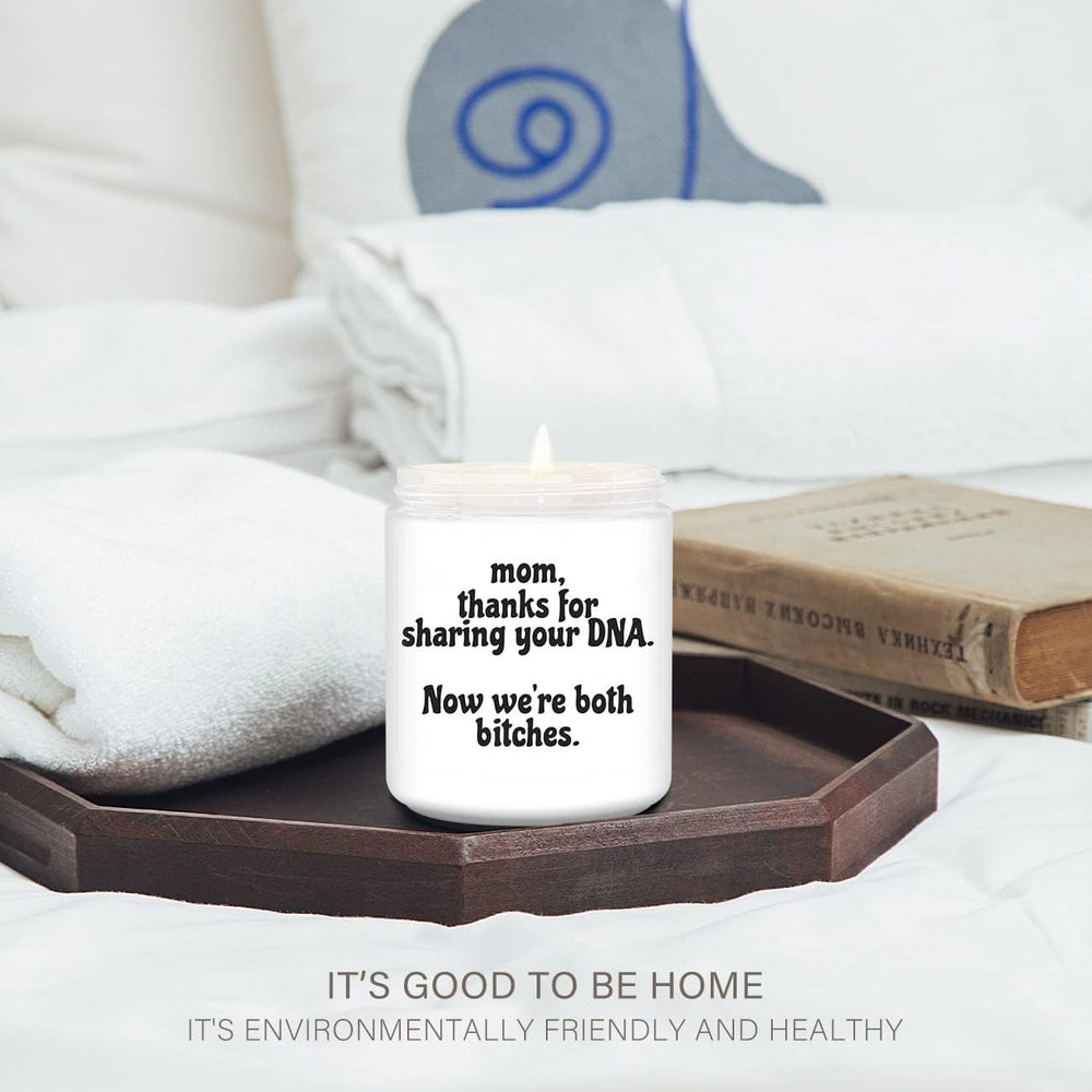 LEIOH bedroom decor with lavender candle adding calm atmosphere