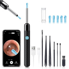 LEIPUT ear wax removal camera with 1080p view for precise cleaning