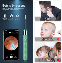 LEIPUT IP67 waterproof otoscope for easy sanitary cleaning