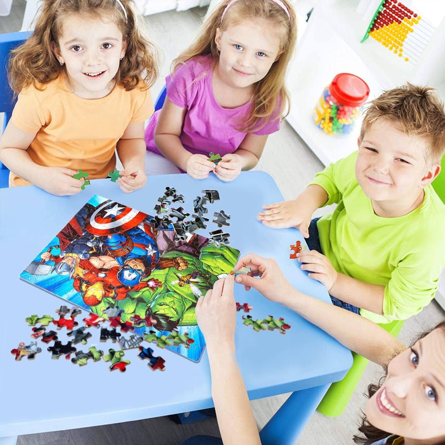 LELEMON puzzle learning supports problem-solving and spatial thinking.