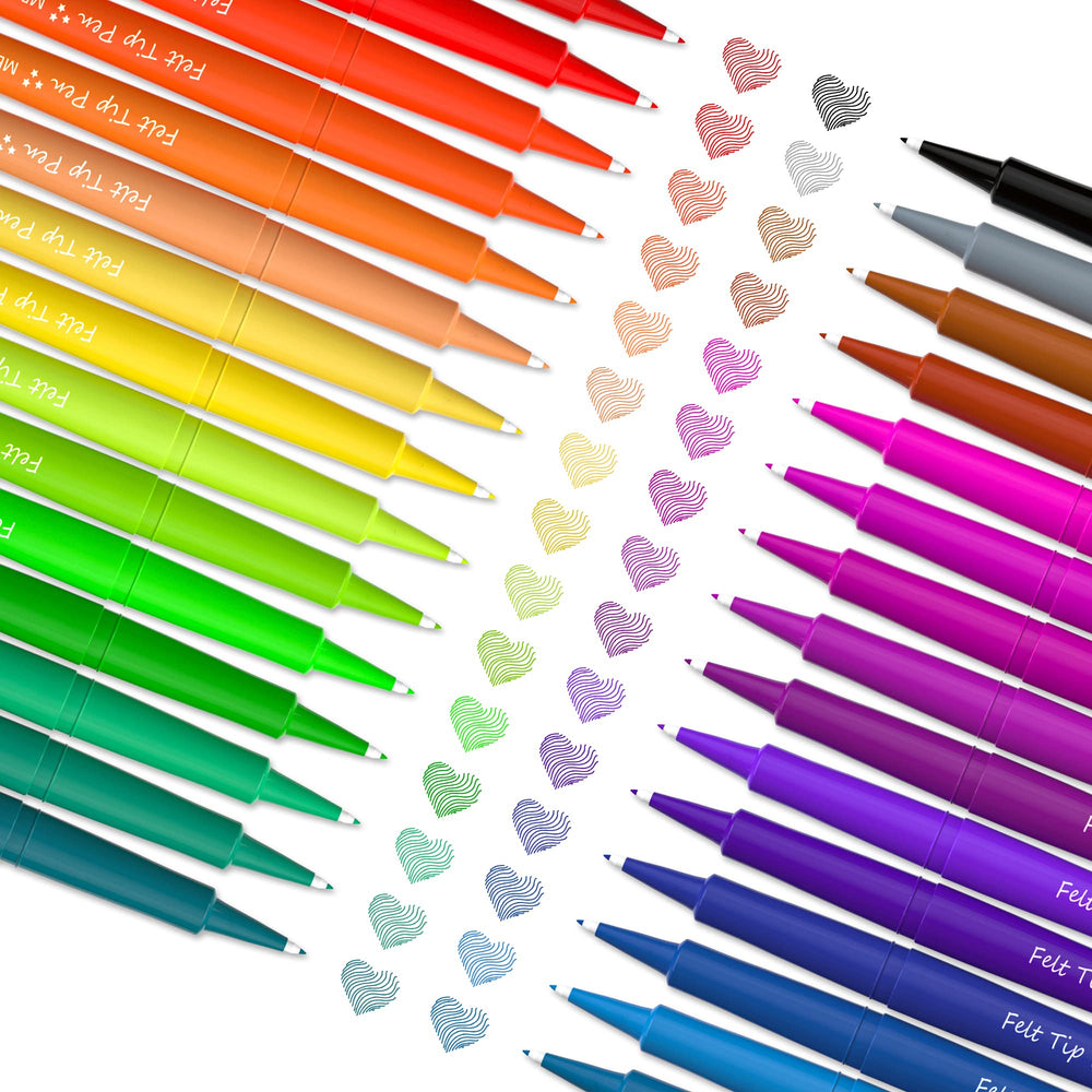 Lelix pens on notebook illustrating smooth writing for journaling and note taking.