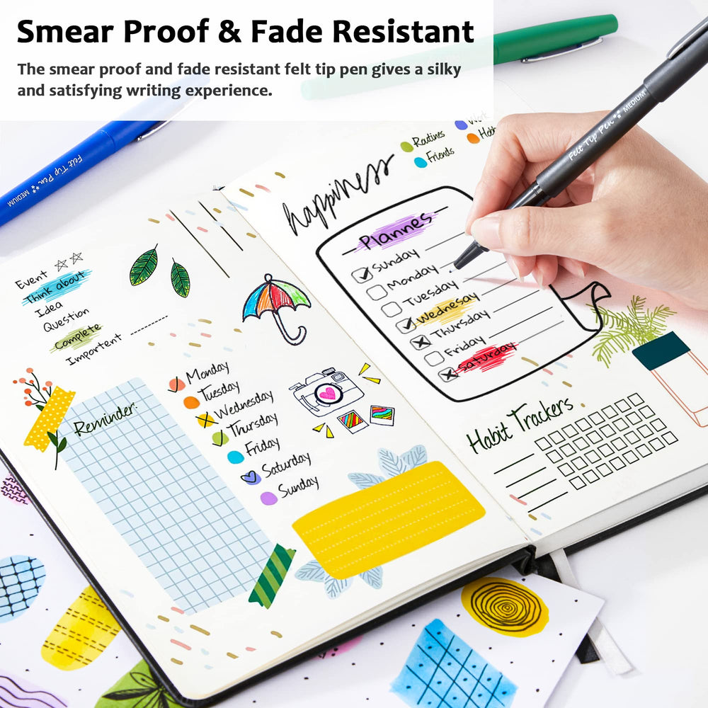 Lelix planner coloring scene showing versatile uses for school and office.