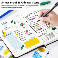 Lelix planner coloring scene showing versatile uses for school and office.