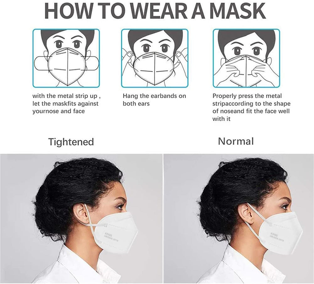 LEMENT KN95 mask cup-design for comfortable all-day wear