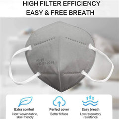 LEMENT KN95 triangular-cut shape for comfortable daily wear