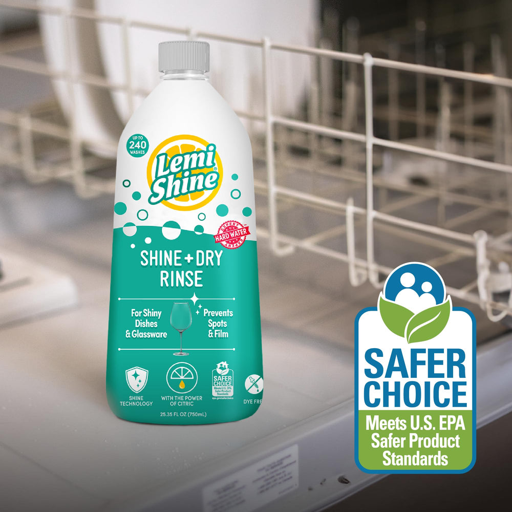 Lemi Shine biodegradable formula ensures safe family use.