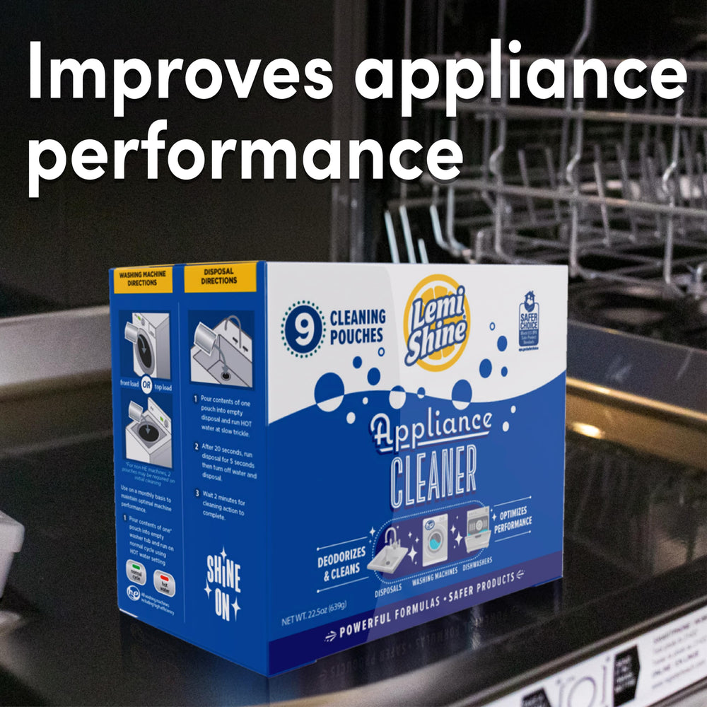 Lemi Shine washing machine cleaner powder restores drum cleanliness and efficiency