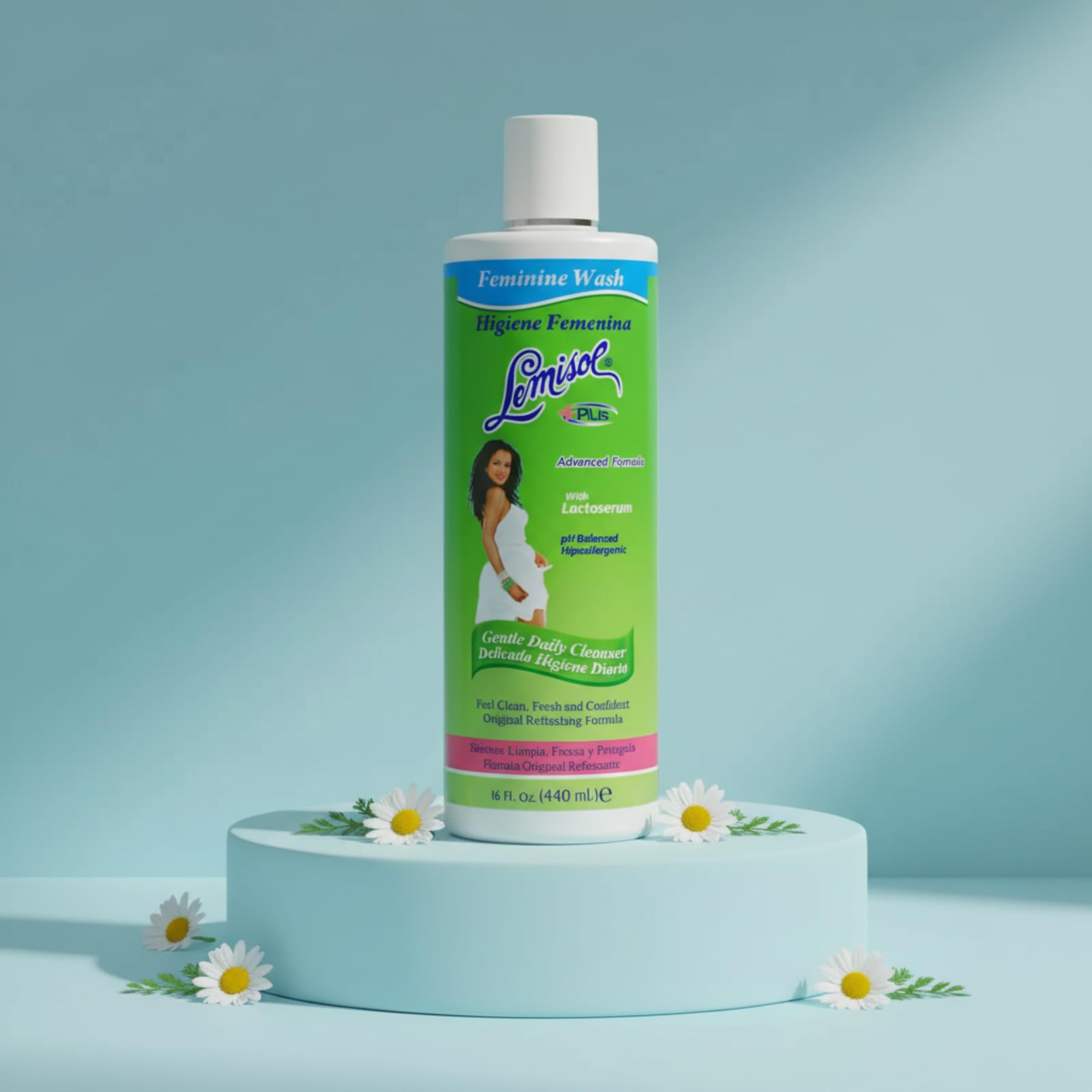 Lemisol Feminine Wash aloe vera ingredient closeup signals soothing antioxidants.