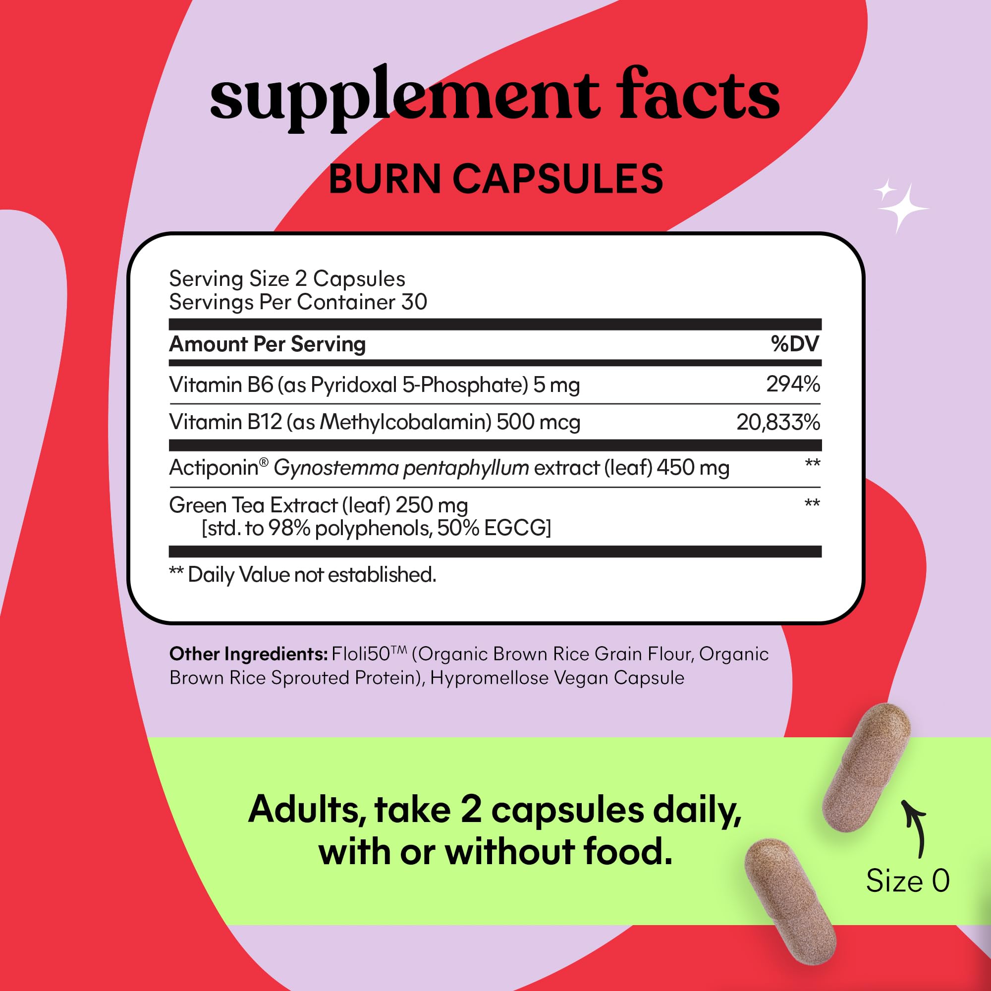 Lemme Burn Belly Fat Capsules vegetarian-glutenfree label signals plant-based safety