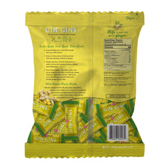 Lemon ginger chews on the go packaging ready for travel or desk use