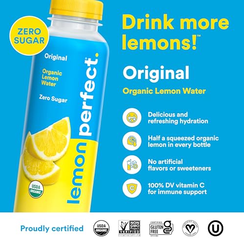 Lemon Perfect Original on-the-go usage shows zero-sugar hydration anywhere