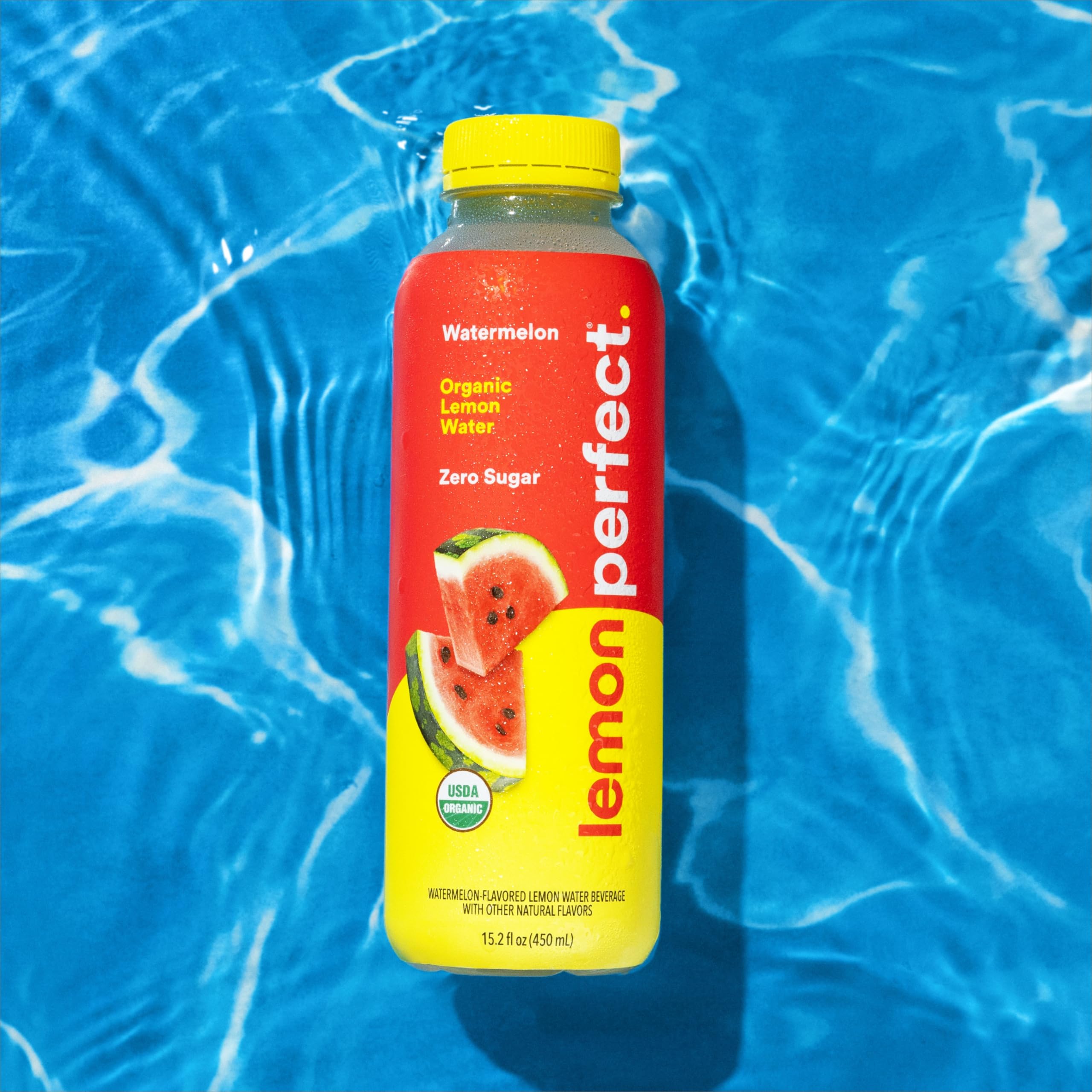Lemon Perfect Watermelon glass serve presenting a chilled, flavorful hydration moment.