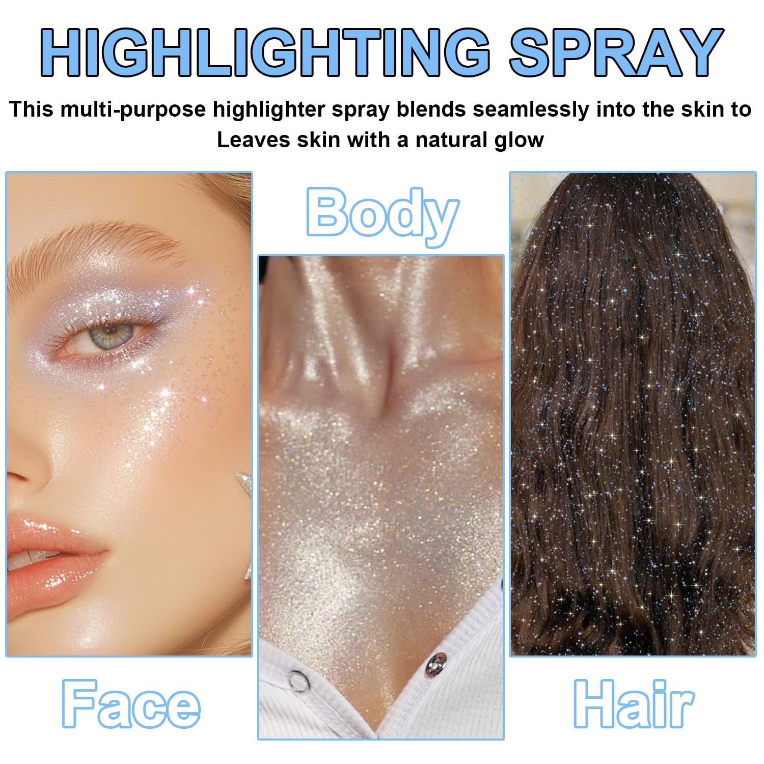 LemonSac Glint-Rainbow arm sparkle enhances sleeveless outfits.