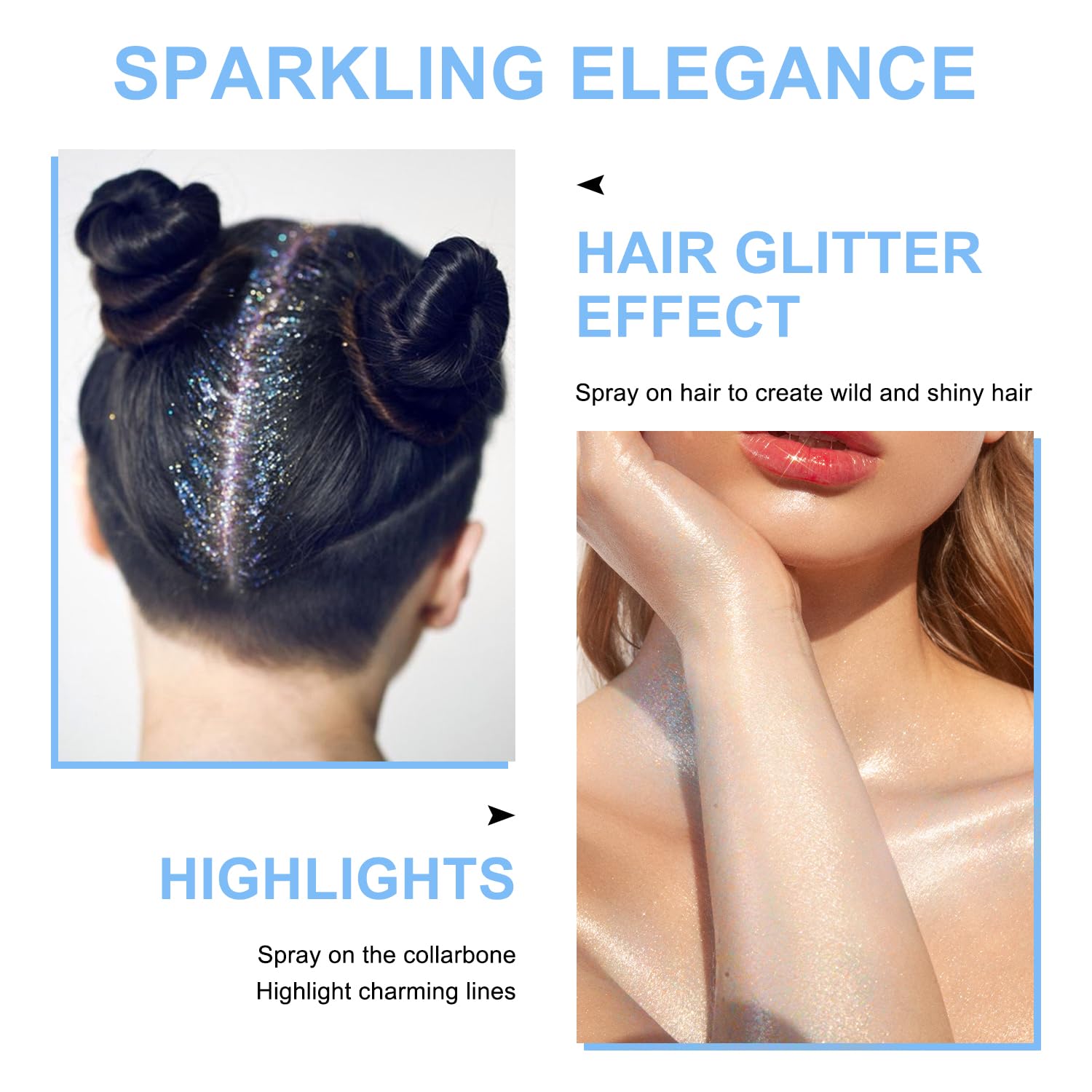 LemonSac Glint-Rainbow shoulder and collarbone glow for radiant looks.