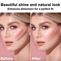 Lemonsac contour kit includes a soft brush and sponge for blending
