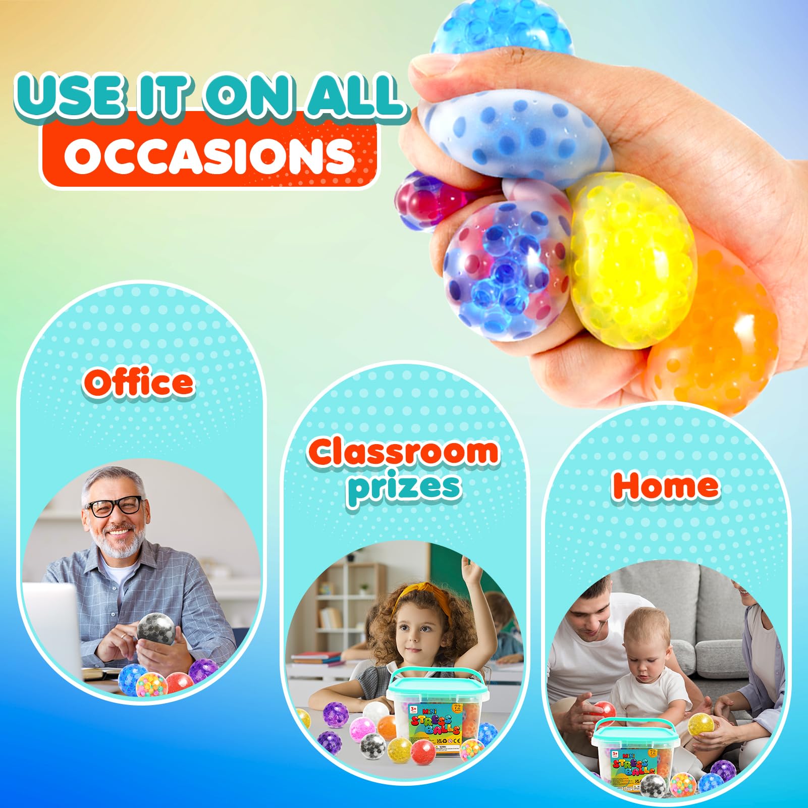 Lemostaar squishy stress balls ready for classroom prizes and rewards